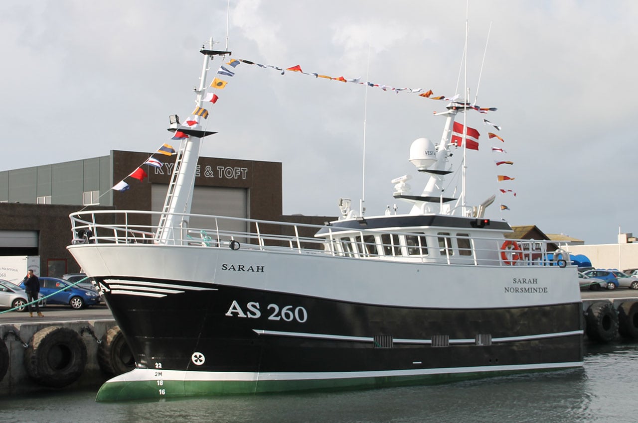 as260 Sarah newbuilding